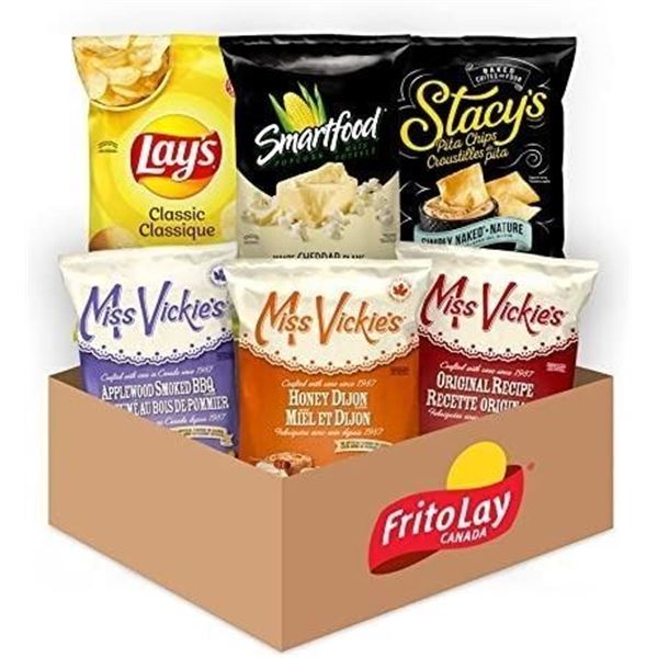 NEW CASE OF FRITO LAY NIGHT IN CHIP MIX VARIETY