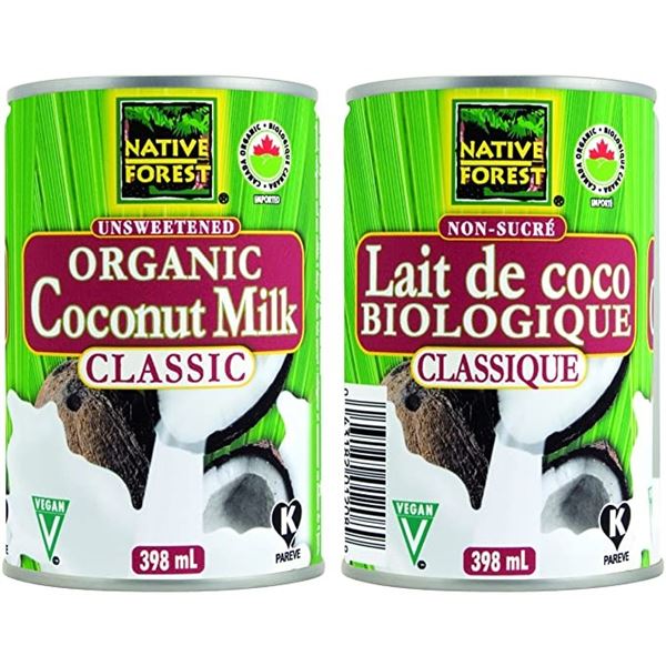 NEW CASE OF 12 NATIVE FOREST ORGANIC COCONUT MILK