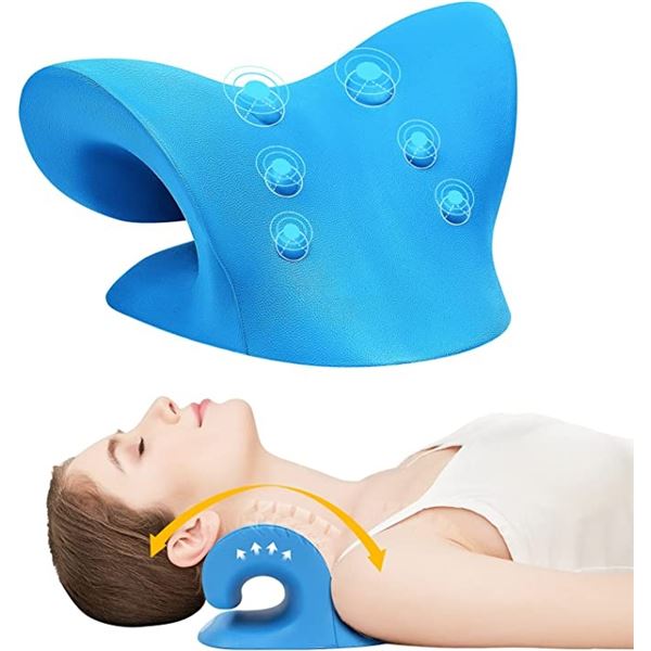 NEW COZY HEALTH C-SHAPED CERVICAL TRACTION DEVICE