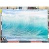 Image 1 : WAVE CANVAS 78.75" X 55" WITH INSTALLED