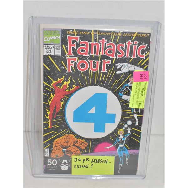 FANTASTIC FOUR #358. 30 YEAR ANNIVERSARY ISSUE