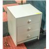 Image 1 : NIGHTSTAND WITH 3 DRAWERS