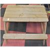 Image 1 : KIDS PICNIC TABLE/SANDBOX WITH REMOVEABLE LID