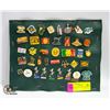 Image 1 : 39 VINTAGE FAST FOOD THEMED LAPEL PINS