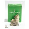 Image 1 : ESTATE ROYAL DOULTON GREY KITTEN FIGURINE WITH