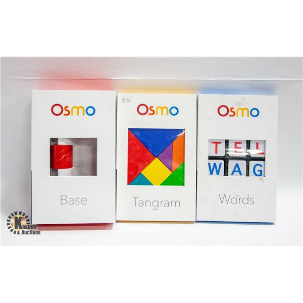 OSMO BASE SET & WORDS AND TANGRAM SETS
