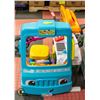 Image 2 : FISHER PRICE FOOD TRUCK WITH ADDED STOOL