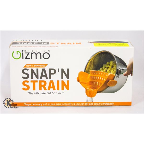 NEW SEALED KITCHEN GIZMO SNAP'N STRAIN