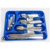 Image 1 : NEW 60PCS CUTLERY SETS WITH TRAYS,BLUE