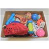 Image 1 : LARGE FLAT OF DOGGY TOYS & WATER BOWLS