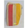 Image 1 : ESTATE 1930'S HUDSON BAY POINT WOOL 4 BAR