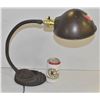 Image 1 : ANTIQUE METAL DESK LAMP-ESTATE