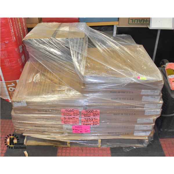 PALLET OF TROYS BUCKSHEE CARPET TILE CARBONIZED +