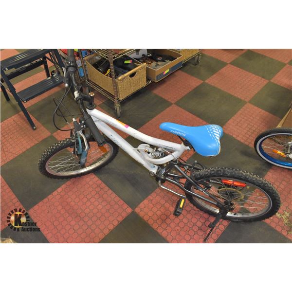 RROSS KIDS BIKE WITH DUEL SHOCKS