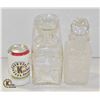 Image 1 : 2 CRYSTAL DECANTERS