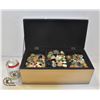 Image 1 : JEWELRY BOX WITH ASSORTED JEWELRY