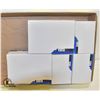 Image 1 : FLAT OF SINGLE & 3-GANG WALL SWITCH PLATES,WHITE