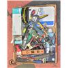 Image 1 : TRAY OF SHOP TOOLS & MISCELLANEOUS