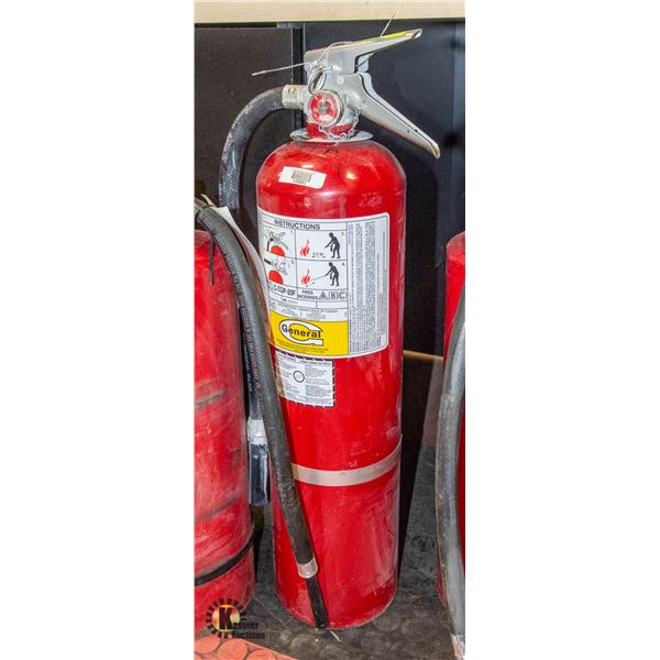 20LB FULLY CHARGED FIRE EXTINGUISHERS