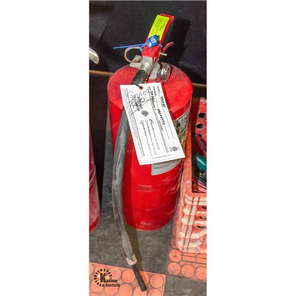 20LB FULLY CHARGED FIRE EXTINGUISHERS