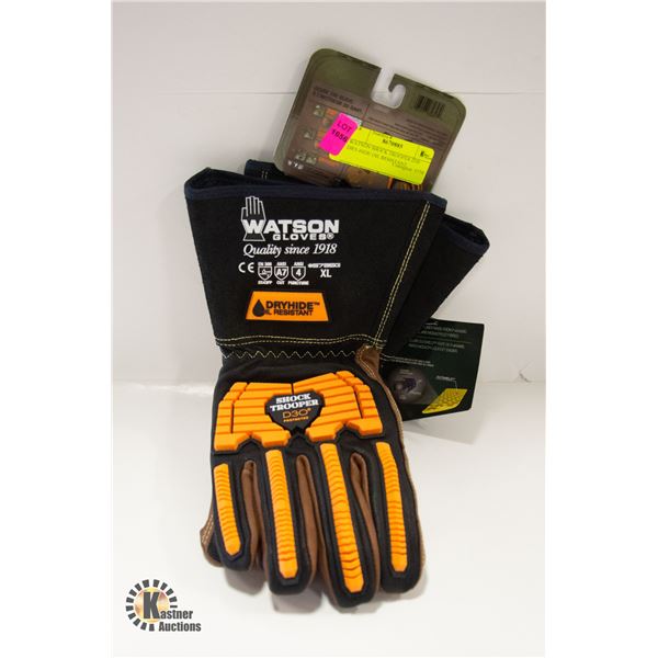 WATSON SHOCK TROOPER D30 DRY-HIDE OIL RESISTANT,