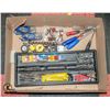 Image 1 : BOX OF WOOD WORKING TOOLS AND