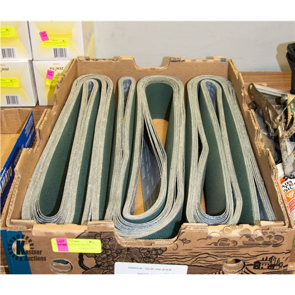 30 NEW BELT SANDING BELTS