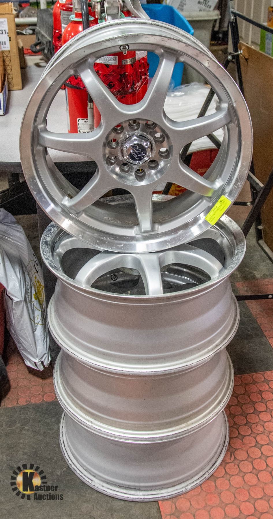 4 17X7, 5100, 5115 BOLT PATTERN WHEELS