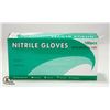 Image 1 : NITRILE GLOVES SIZE XL/G 100PCS