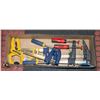 Image 1 : FLAT WITH TWO "BESSEY" 16 INCH BAR CLAMPS,
