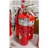 Image 1 : LOT OF 3 FULLY CHARGED NEW 5LB FIRE EXTINGUISHERS