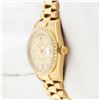 Image 5 : Rolex Mens 18K Yellow Gold Day Date President Champagne Diamond And Bezel Watch
