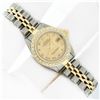 Image 3 : Rolex Ladies 2T 18K Yellow Gold And Stainless Steel Champagne Diamond Watch