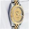 Image 8 : Rolex Mens Factory Champagne Diamond 41 Datejust Wristwatch With Card & Box