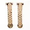 Image 5 : Retro Vintage 18K Gold 0.30 ctw Diamond Milgrain Flexible Clip-On Drop Earrings