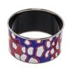 Image 3 : Hermes Black Multicolor Wide Bangle