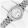 Image 3 : Rolex Ladies Quickset White Arabic Diamond Datjust Wristwatch 26MM