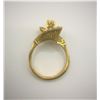 Image 3 : Gorgeous Gold Ring w Melee Diamonds