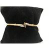 Image 3 : Sapphire & Melee Gold Bangle