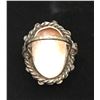 Image 3 : Lg Silver Vintage Cameo Ring