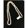 Image 3 : 26” Pearl Necklace w 14k Clasp