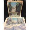 Image 3 : Winter's Snow & Darwin Falls by Jeffrey Webster & Framed Path to the Meadow by Ken Danby