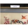 Image 2 : Beautiful Asian Birds in Cherry Blossom Tree Silk Embroidered Picture