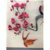Image 5 : Beautiful Asian Birds in Cherry Blossom Tree Silk Embroidered Picture