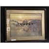 Image 3 : Gerard Coulson “Coming Home” Framed & Double Matted Print (Lancaster Bomber)
