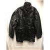 Image 1 : Men's Italian Mosaic Black Leather Jacket