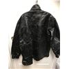 Image 5 : Men's Italian Mosaic Black Leather Jacket