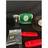 Image 2 : CP Rail Drinking Water Can, CP Police Patch, 2 CP Train Whistles, 2 CP Signals & Communication Hats