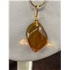 Image 2 : Genuine Amber Pendant w/Chain