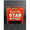 Image 2 : Read The Star Weekly, New Paper Box Top. 16"W x 13"T x 12" D. 4 Sided Advertising